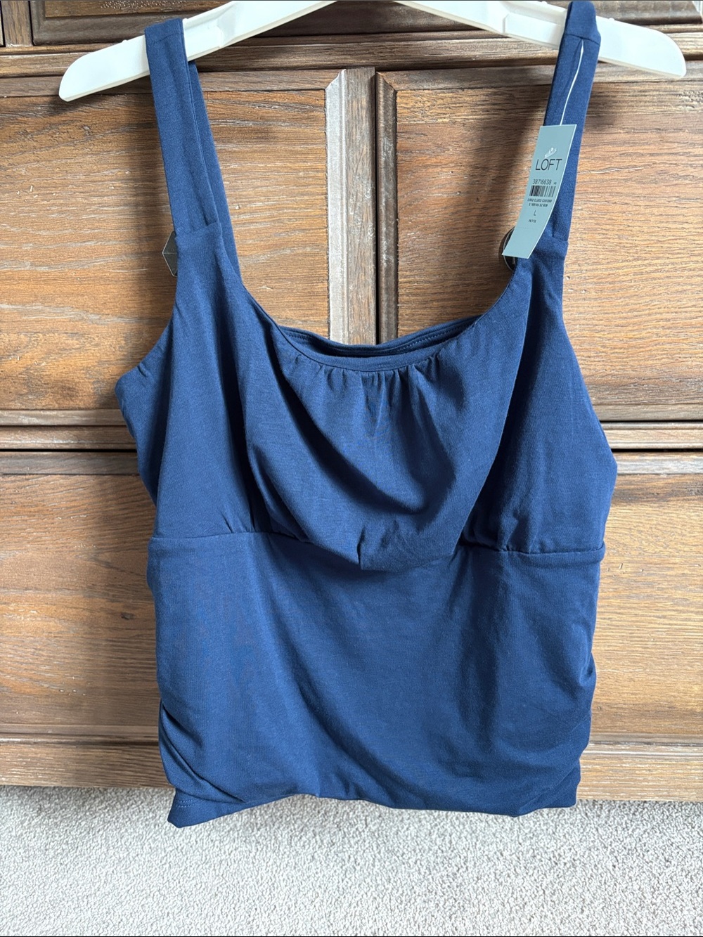 NWT Loft cropped tank top size Lp.